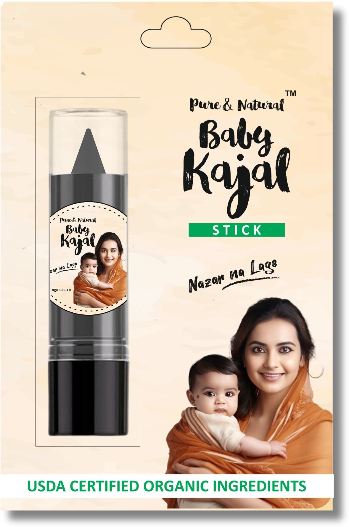 Baby Kajal Stick - Pure and Natural, Nazar Na Lage-image-16