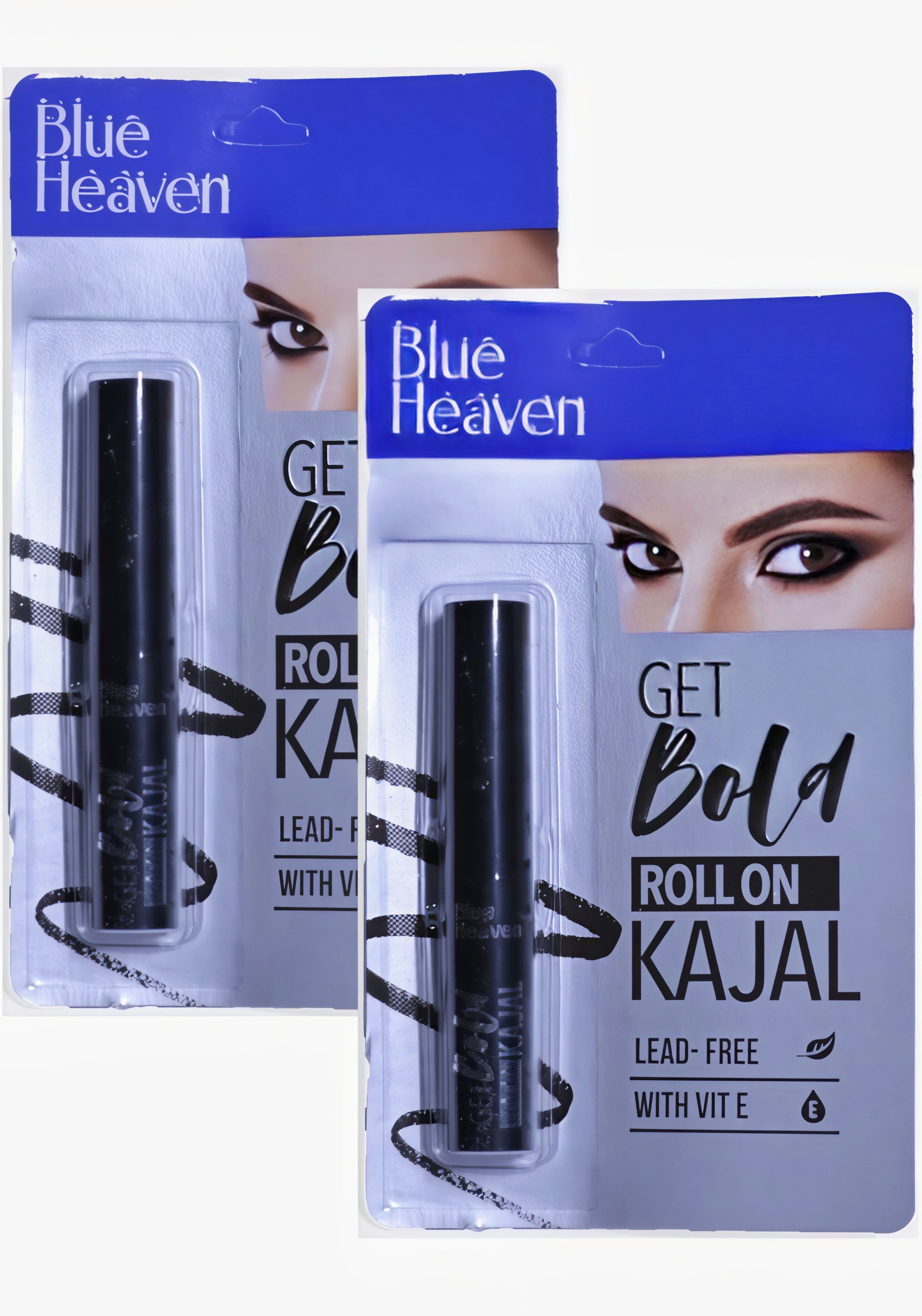 blue heaven GET BOLD ROLL ON KAJAL LEAD FREE VITAMIN E 1.1G PACK OF 2-picture-3