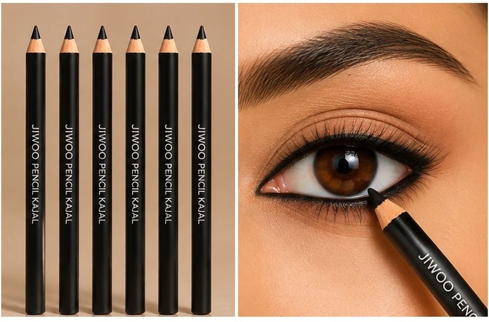 New Matte Waterproof Long Lasting Kajal Pencil Eye Liner-image-41
