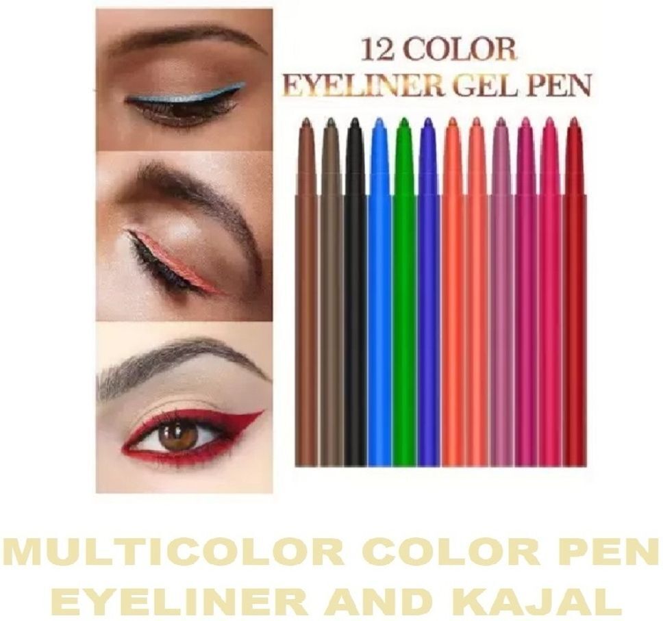 Matte Colorful Highly Pigmented | Creamy Eyes Kajal | Long Stay-image-11