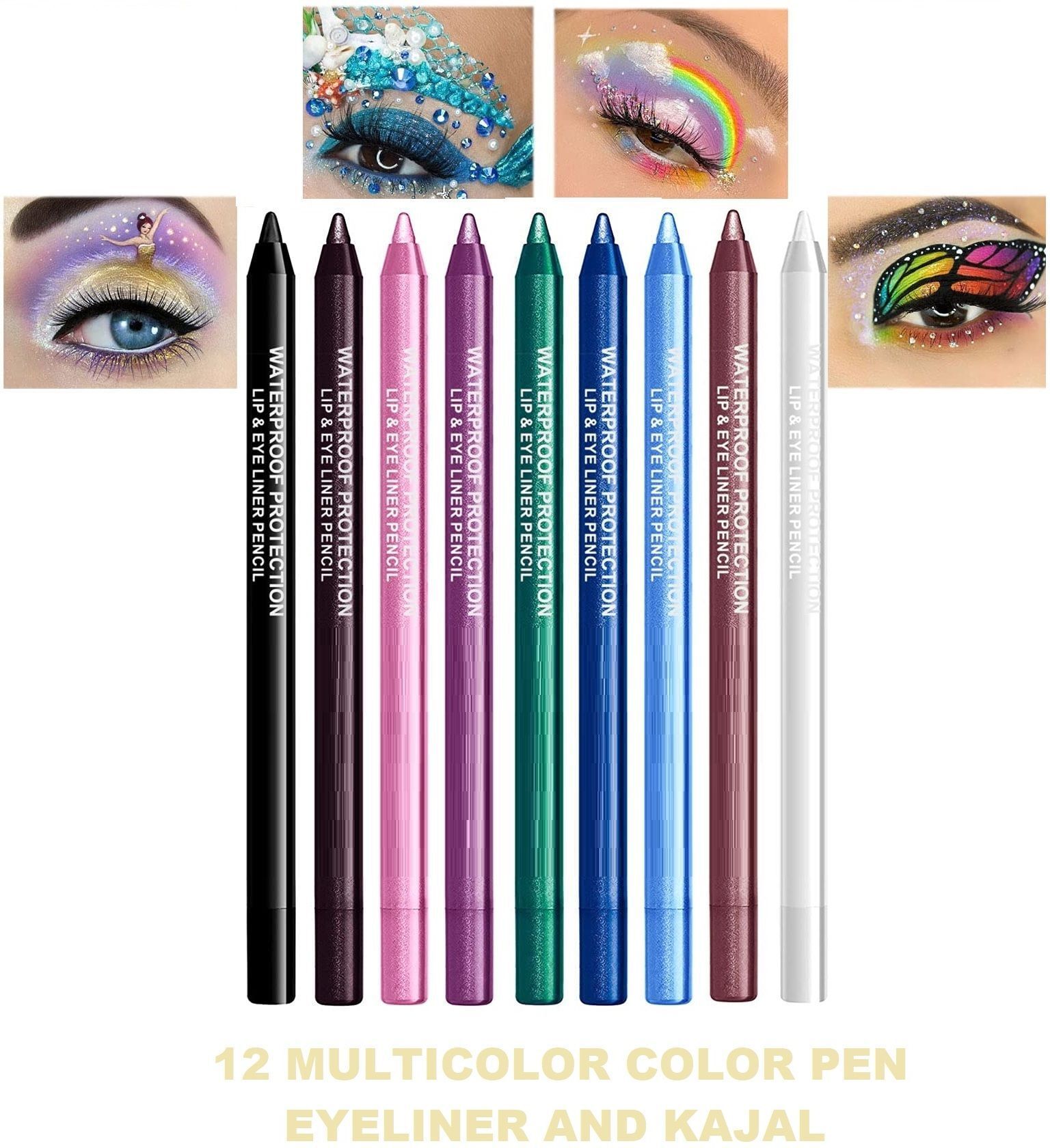 ULTRA SMOOTH 12-EYE PENCIL PACK | MULTI-COLOR EYELINER-image-12