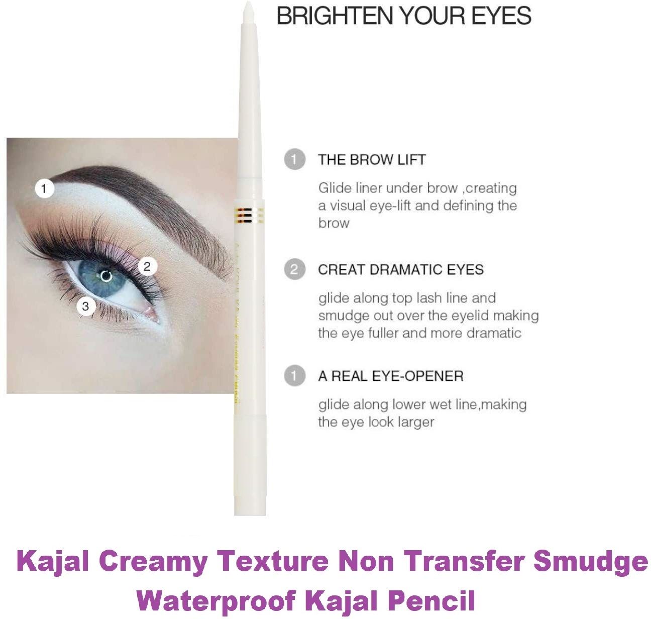aylily New Kajal | Retractable & Long Lasting Kajal | Smudge-Proof Kajal-picture-31