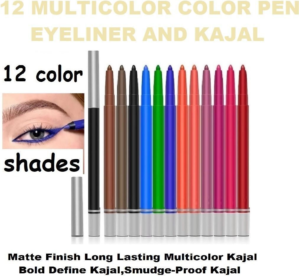 3D 12-EYE PENCIL PACK | MULTI-COLOR EYELINER-image-38