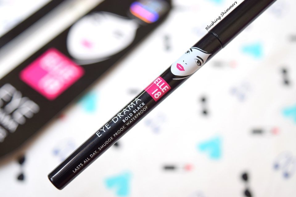elle 18 35 gram [penci l kajal][ matte kaja][l WatER PROOF]SMOKE BLACK]-picture-0