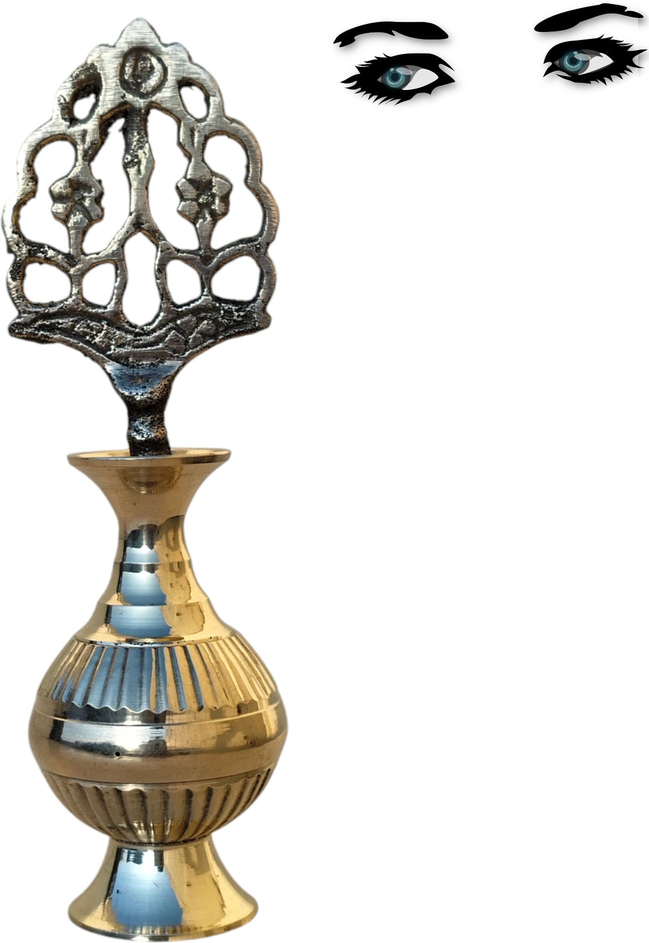 Brass Surma Dani To Keep Surma Powder Empty Surmadani with Unique and Attractive