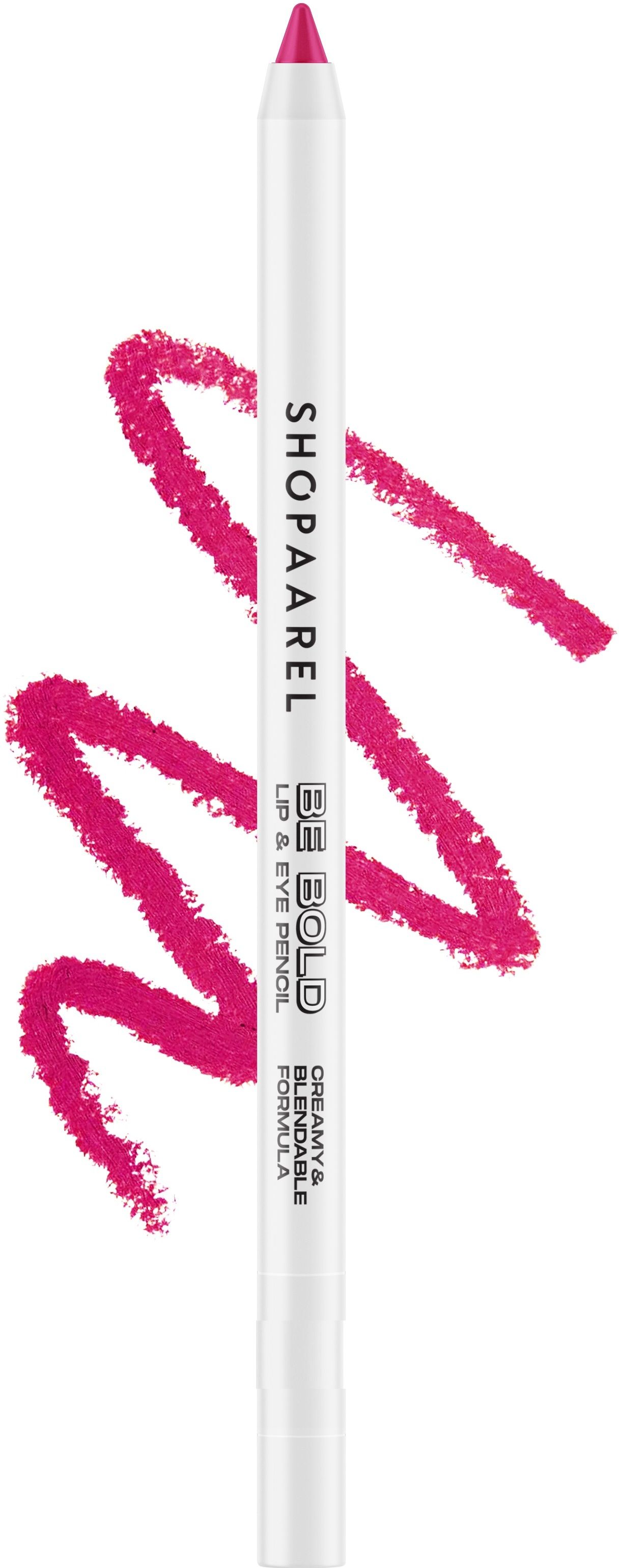shopaarel BE BOLD Lip Eye Pencil Creamy ,Matte Finish,Eye Liner,Smudge-Proof,Bombshell-picture-13