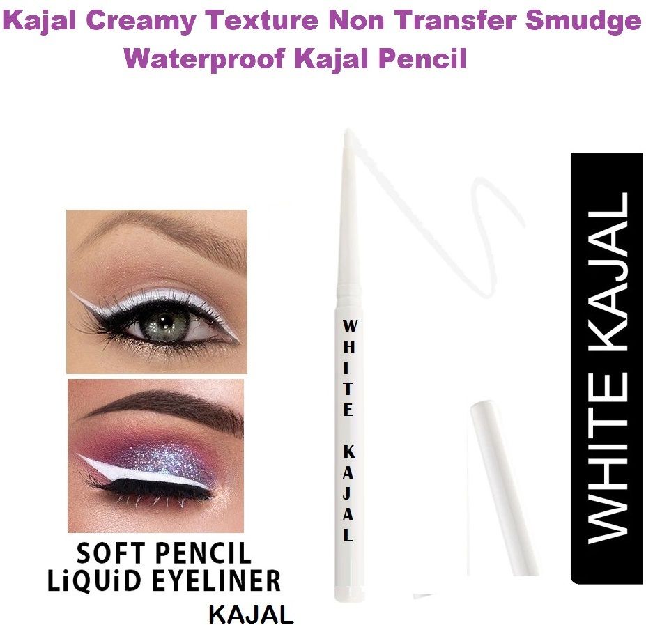 aylily HD Eye Makeup Long Lasting Smudge Proof Kohl White Kajal-picture-31