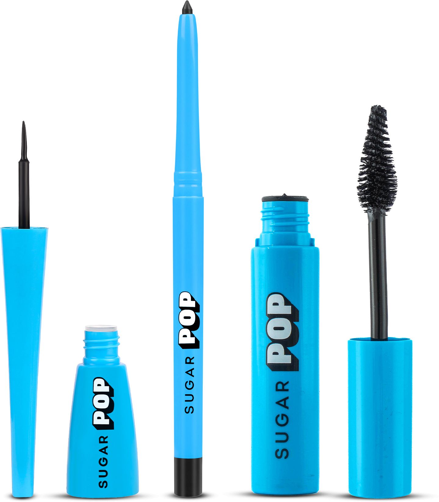 sugar pop Eye Essentials - Matte Eyeliner, Longwear Kajal & Volumizing Mascara-picture-18