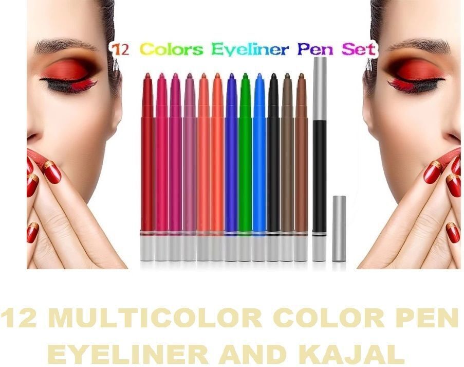 felicechiara 3D Kajal | Smudge-Proof Kajal | Vegan & Cruelty-Free - Pack of 12-picture-19