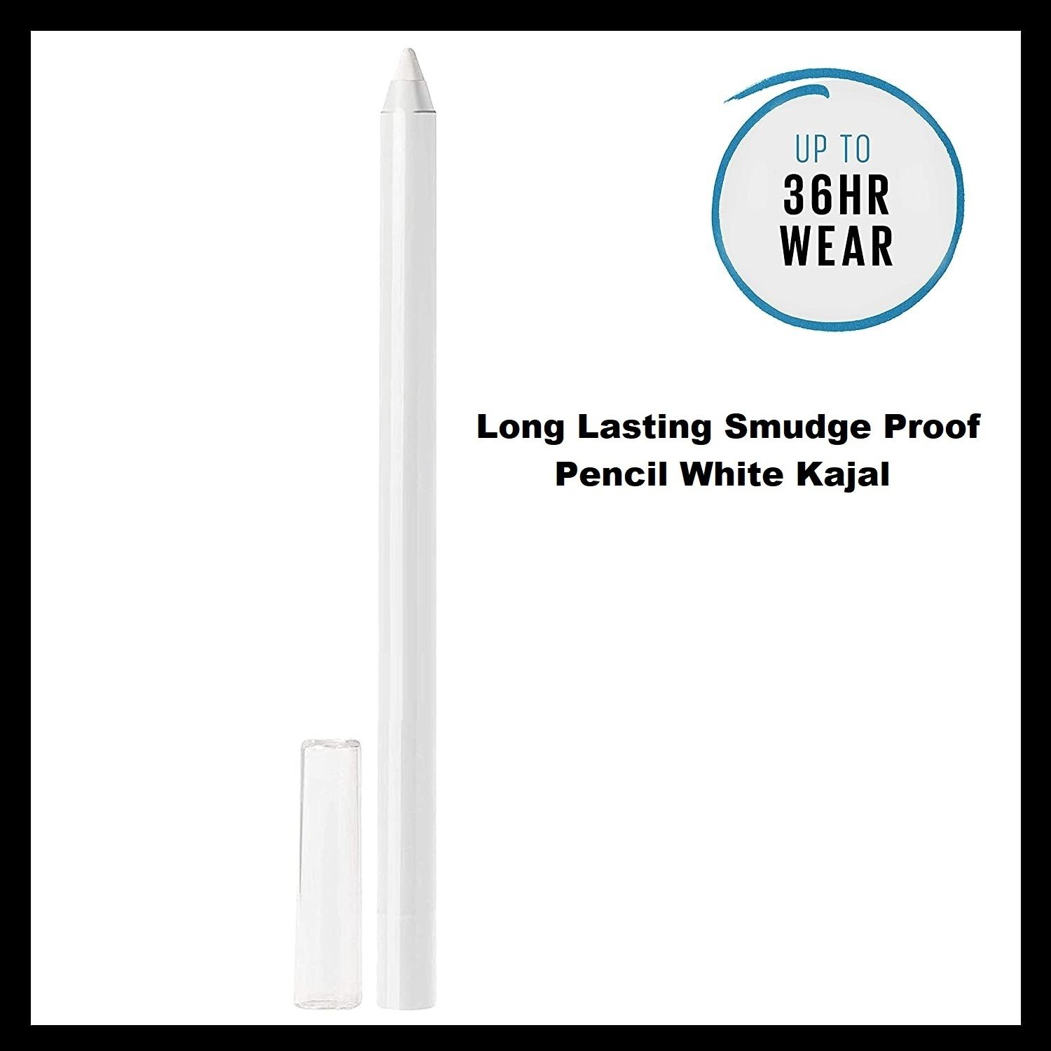 aylily 3D Eye Makeup White pencil kajal for girls women-picture-24