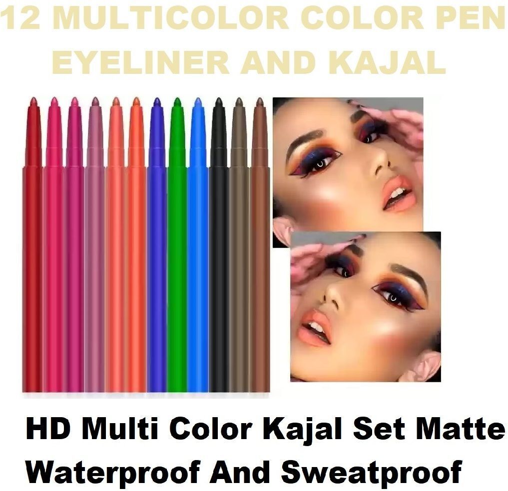Best Creamy Colorful Eyeliner Pencils Set Long Lasting-image-12