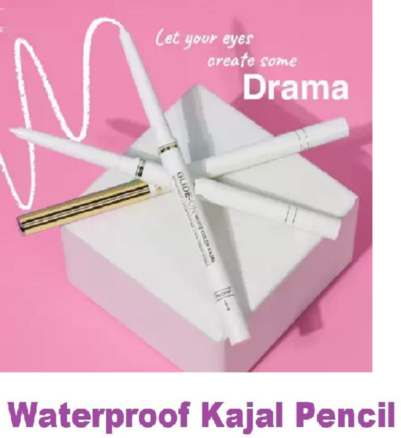 Best Kajal Eyeliner Pencil Long-Lasting Waterproof Matte Finish-image-9