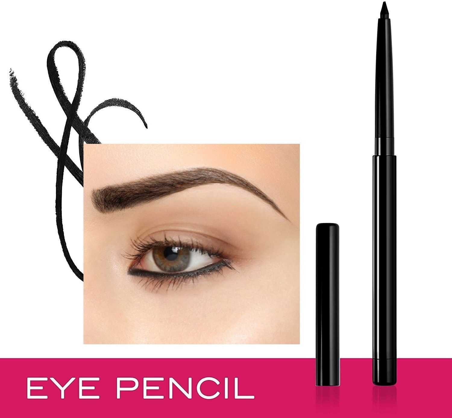 Kajal Blackest of Black Eye, 12 Hours Stay, Smudge Proof and Long Wearing-image-9