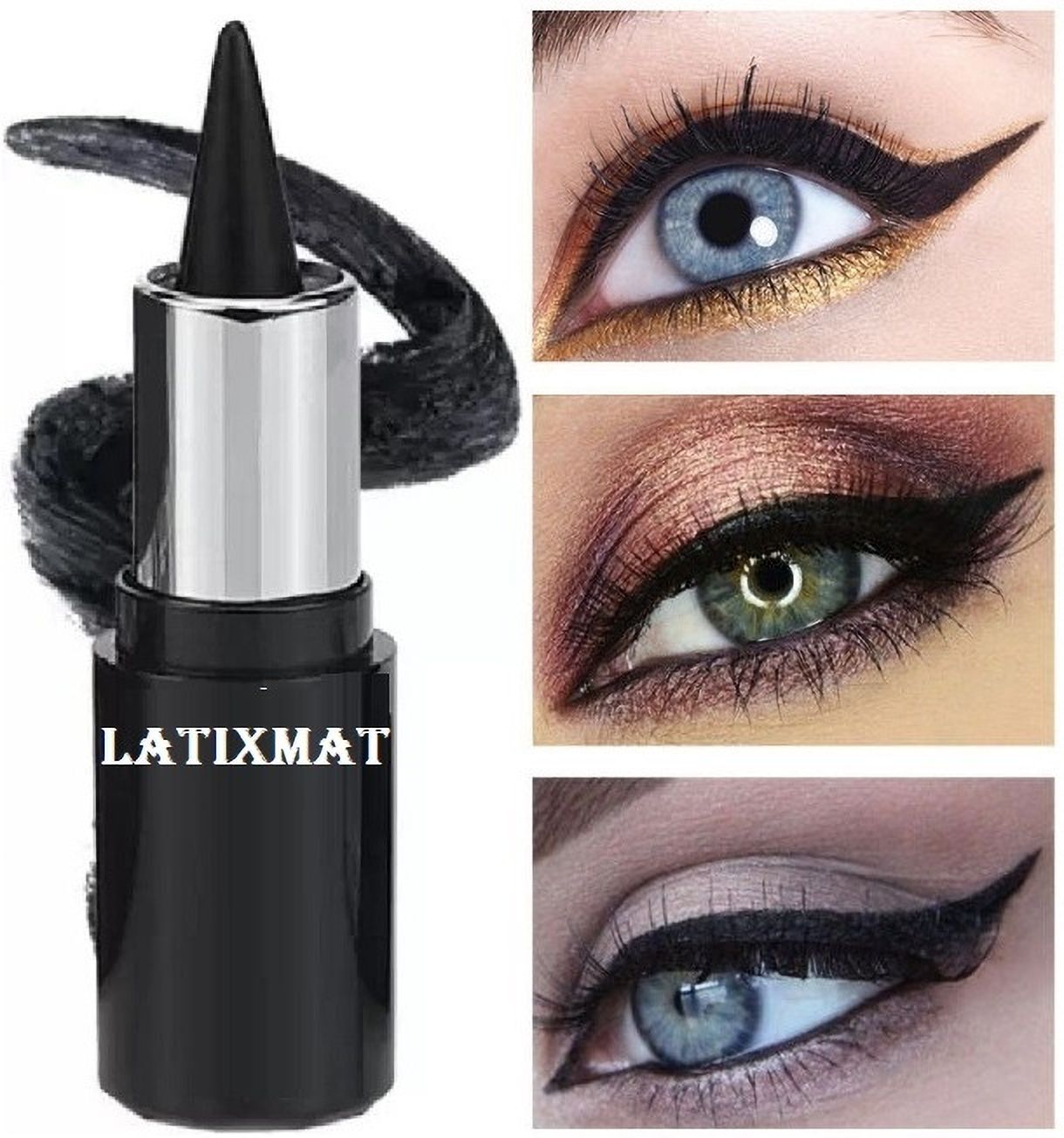 latixmat Black Hub WaterProof Black Kajal-picture-2