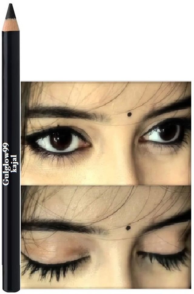 Long Wear Black Kajal | Intense Color Smudge Resistant Eye Pencil-image-48