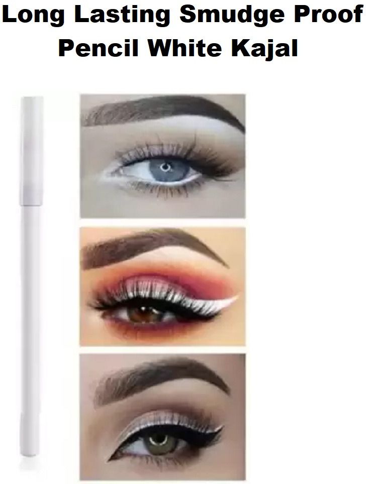 aylily Best Waterproof White Pencil Kajal Smudgeproof-picture-4