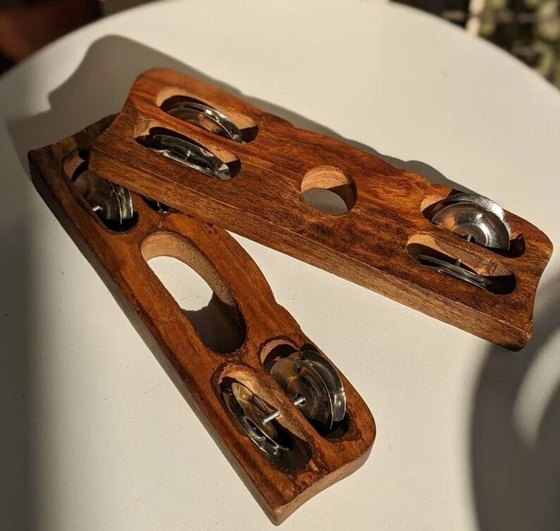 khalsa musical KM154 wood Kartal Pair Indian Musical Percussion Instrument Hand-Cymbals Kartal Instrument-picture-43