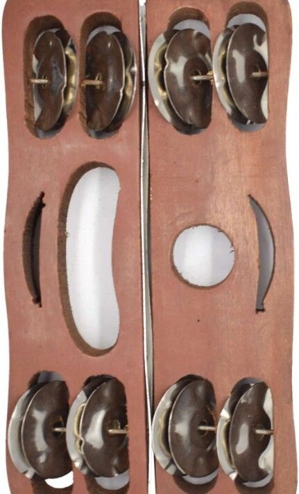 khalsa musical KM117 Handmade Kartal Pair Indian Musical Percussion Kartal Instrument-picture-14