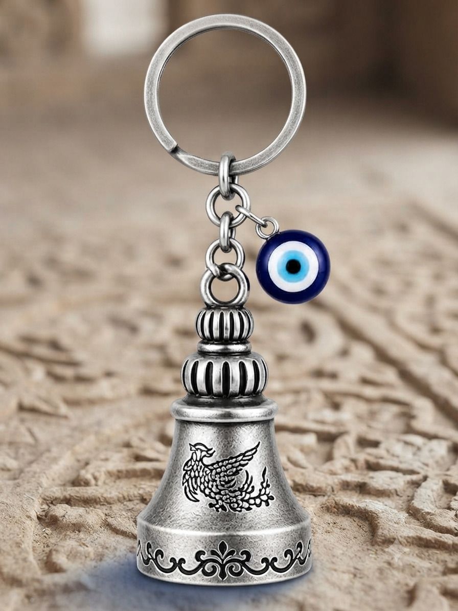 Guardienbell Premium Quality Keychain 1x Stainless Steel Anti-Theft Key Chain-image-20