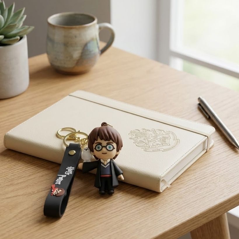 zevro Harry Potter Figure Silicone Keychain for Boys & Girls Key Chain-picture-24