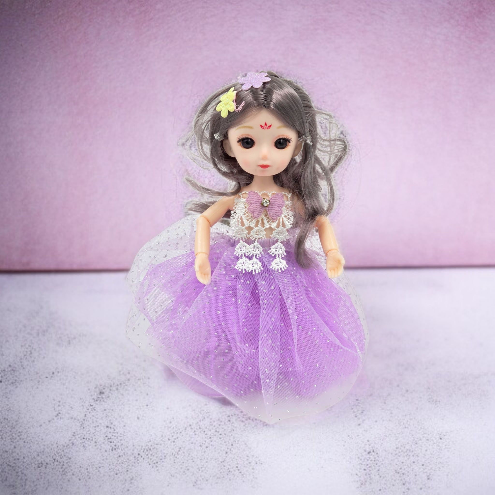 poksi Premium Quality Movable Doll Key Chain for Kids & Girls-picture-14