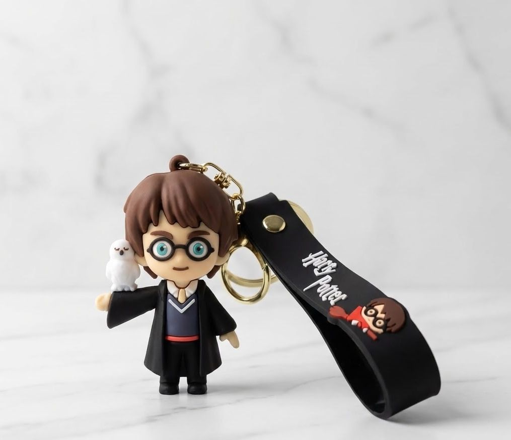 Harry Potter Premium Wizard Keychain with Silicone Strap Key Chain-image-15