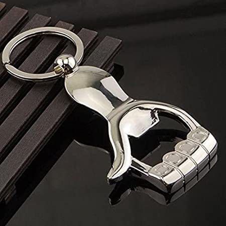ilver Hand Bottle Opener Carabiner