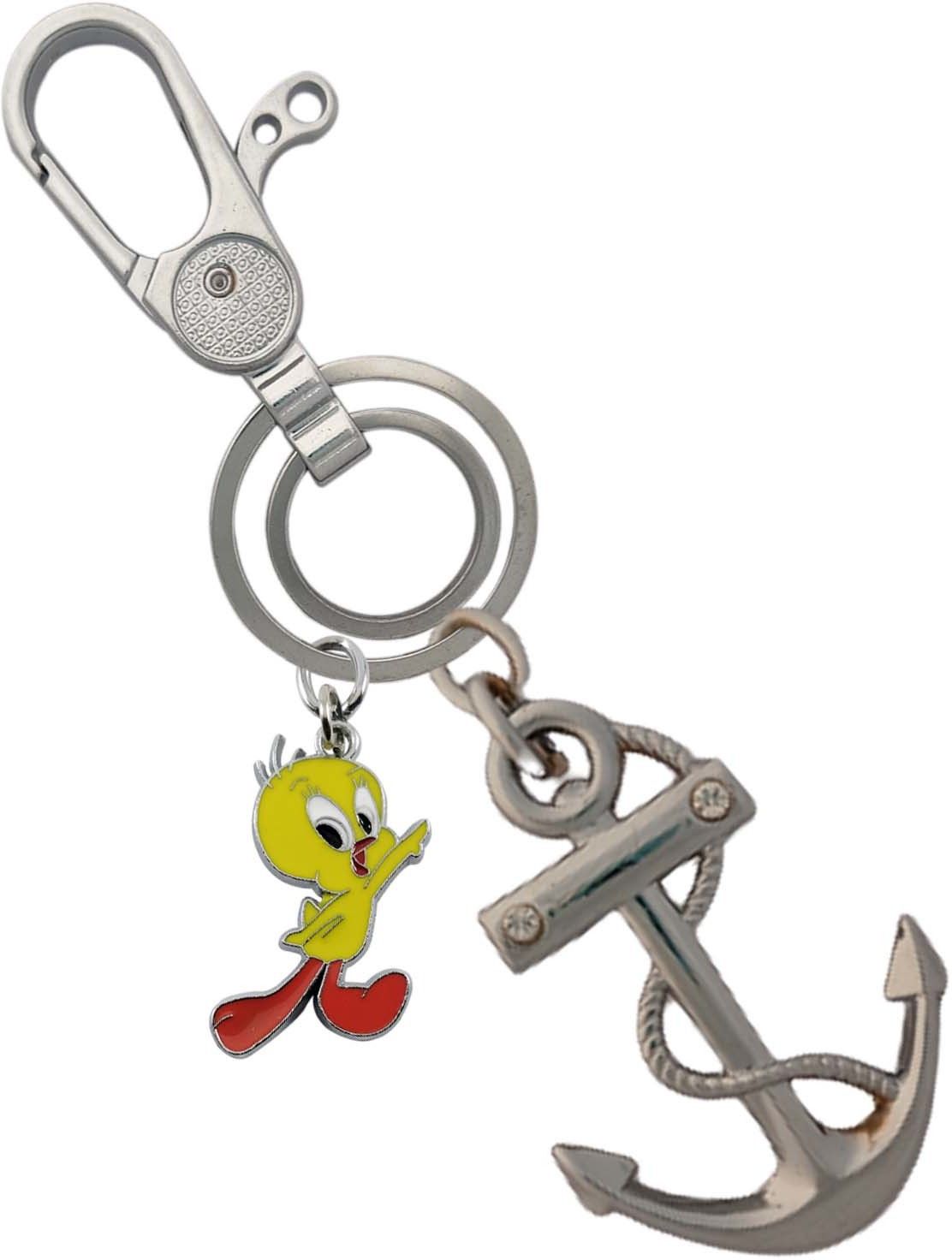 Metal Metallic Beautiful Anchor With Tweety Perfect Finishing Locking Lock Carabiner-image-19