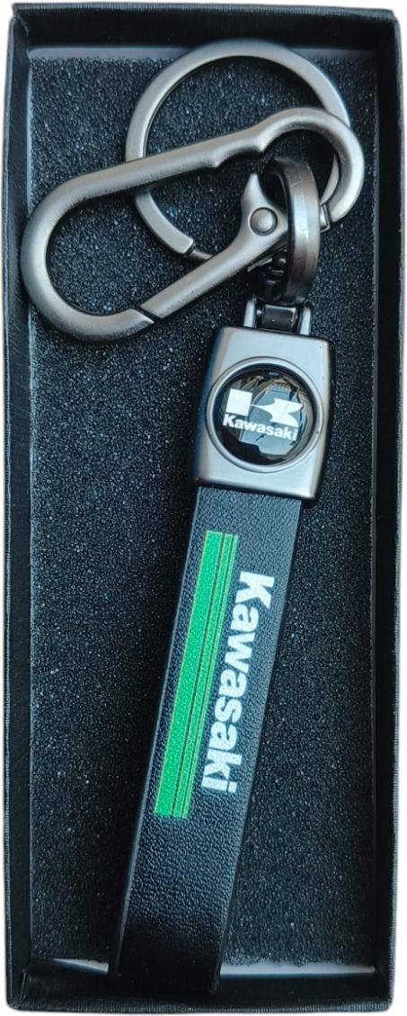 Leather Keychain Compatible With KAWASAKI Z900 | ZX10R Sports Bikes Key Chain-image-10