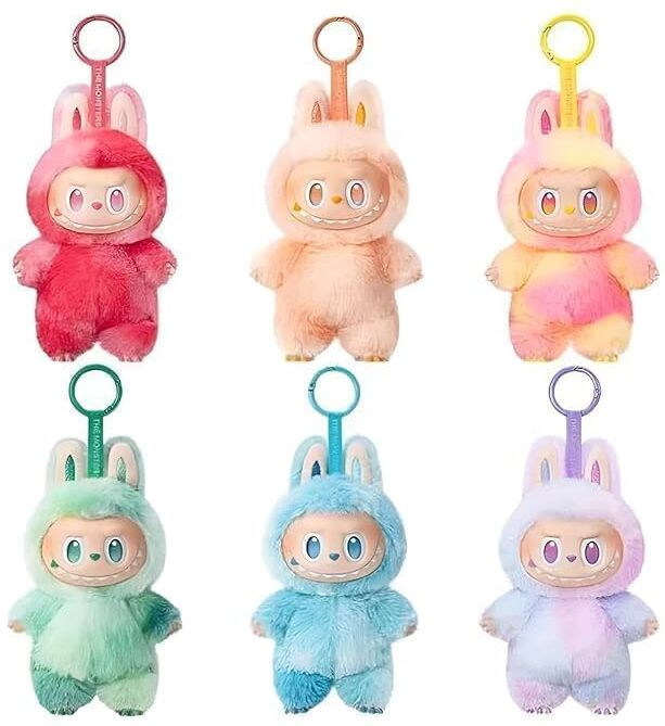 miloni usa LABUBU DOLL Collectible Set for Desk Accessories, Keychain Key Chain image 1