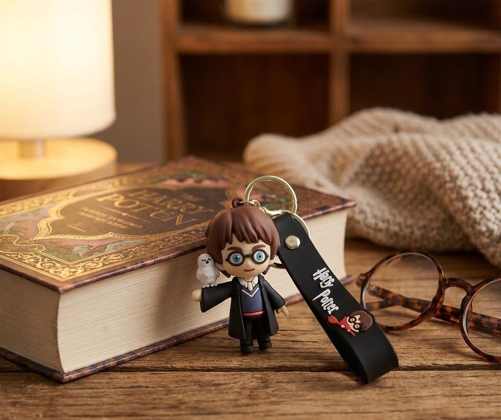 zevro Harry Potter Soft Silicone Keychain for Everyday Use Key Chain-picture-41