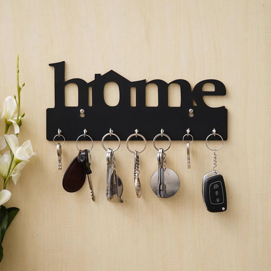 UBL Gift Home Sweet Home Key Holder Wood Key Holder-image-7
