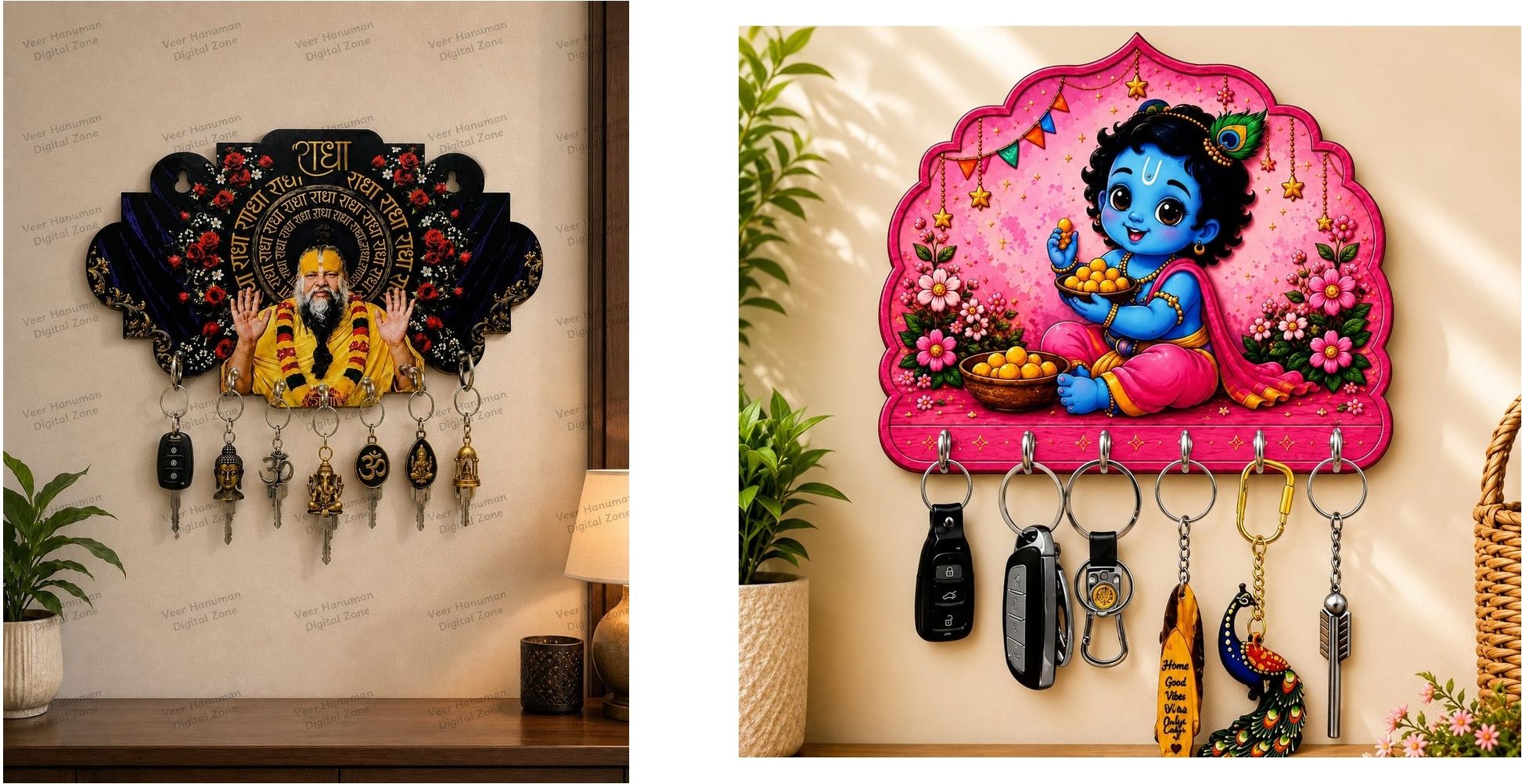 bhavya Wood Key Holder-picture-36