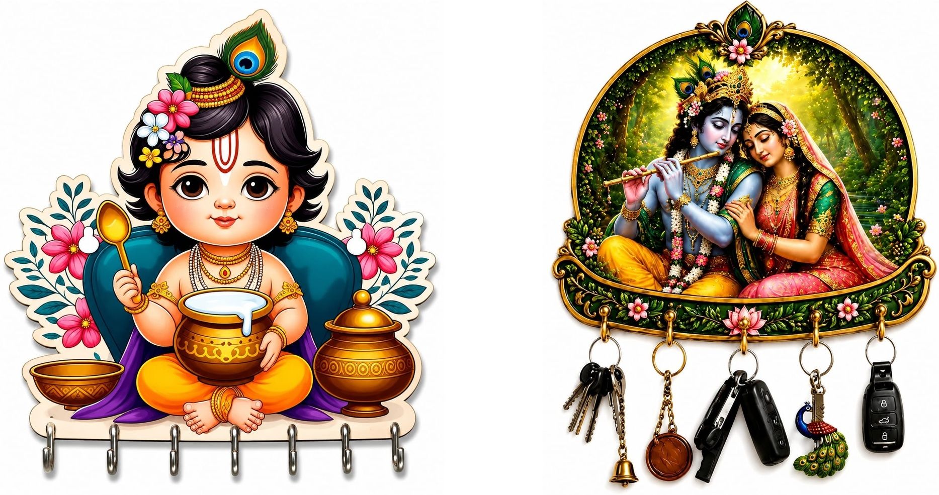 bhavya Wood Key Holder-picture-25