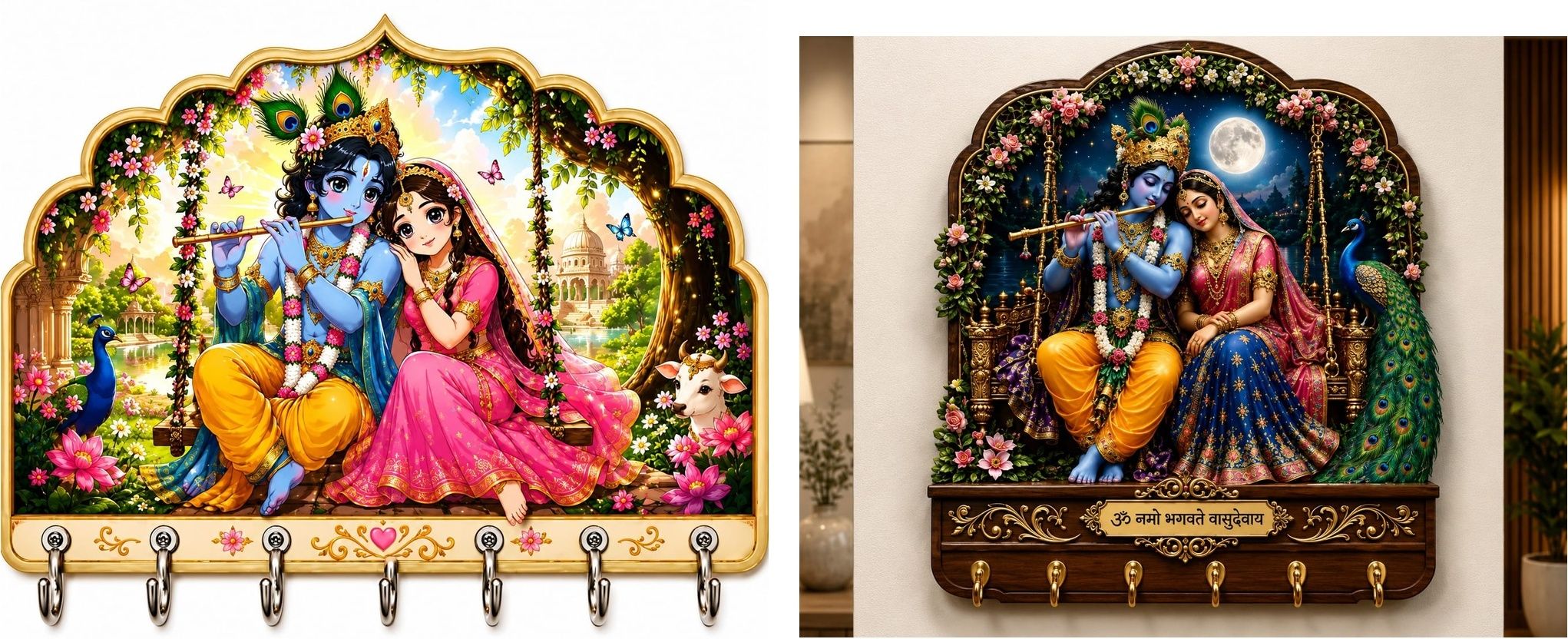 bhavya Wood Key Holder-picture-10