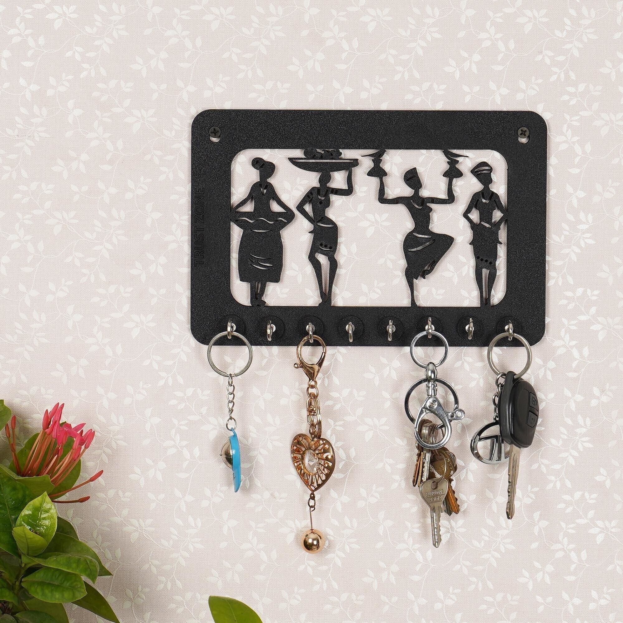 Key Holder For Wall / Key Stand / Key Hanger / Wall Decor / Home Decor / Wood Key Holder-image-2