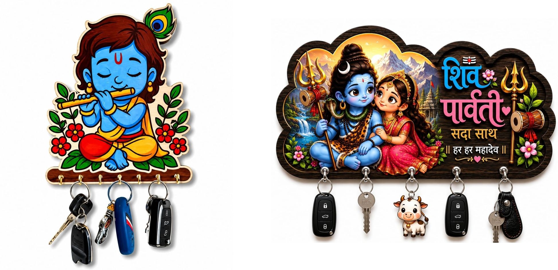 bhavya Wood Key Holder-picture-42
