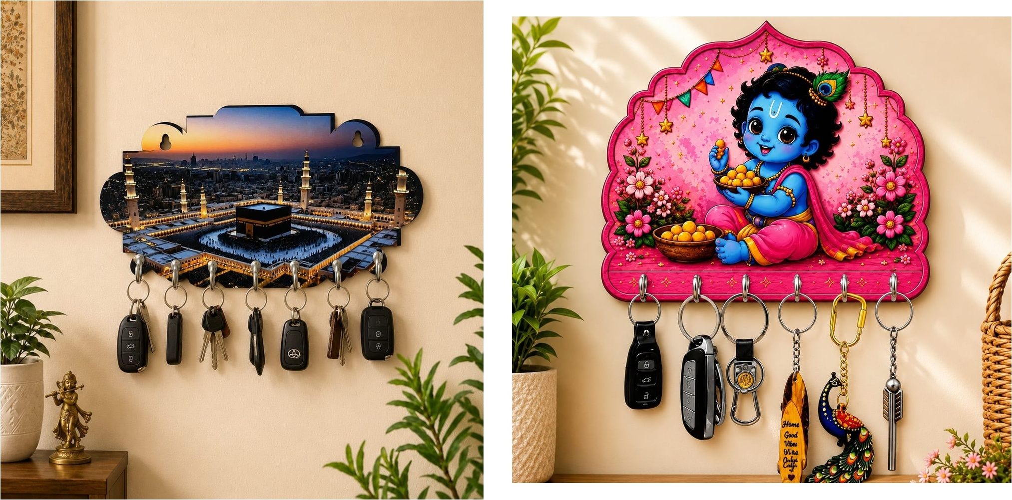bhavya Wood Key Holder-picture-43