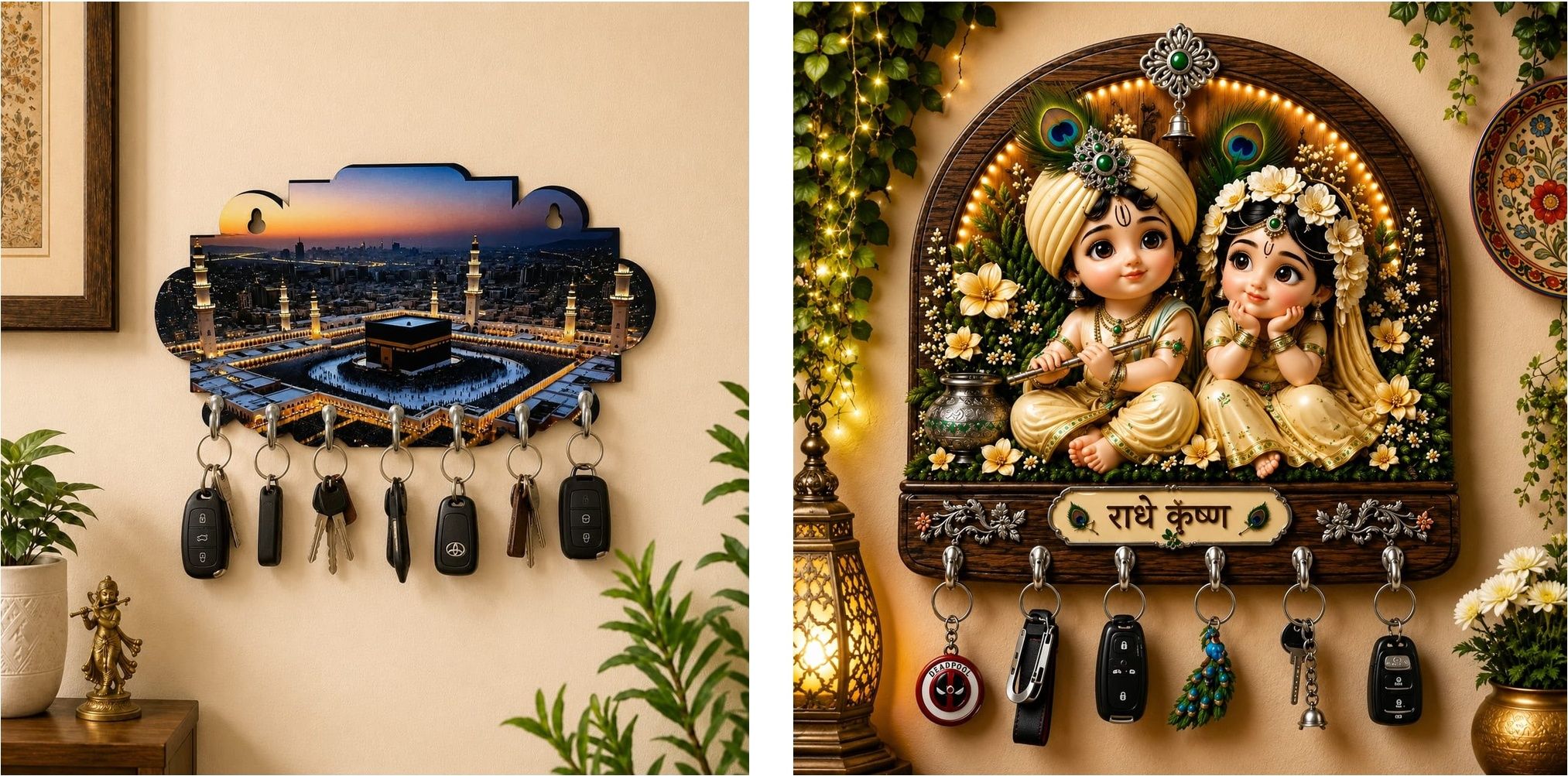 bhavya Wood Key Holder-picture-29