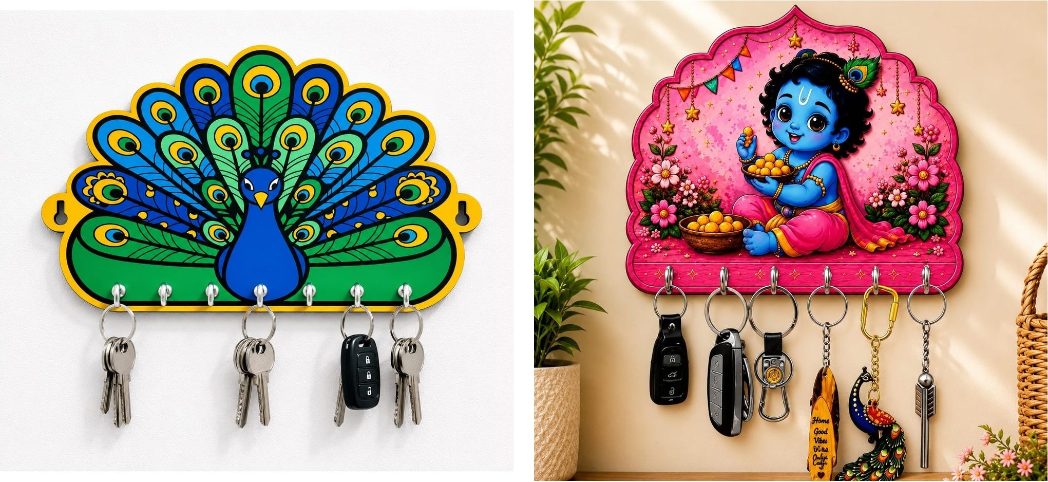 bhavya Wood Key Holder-picture-18