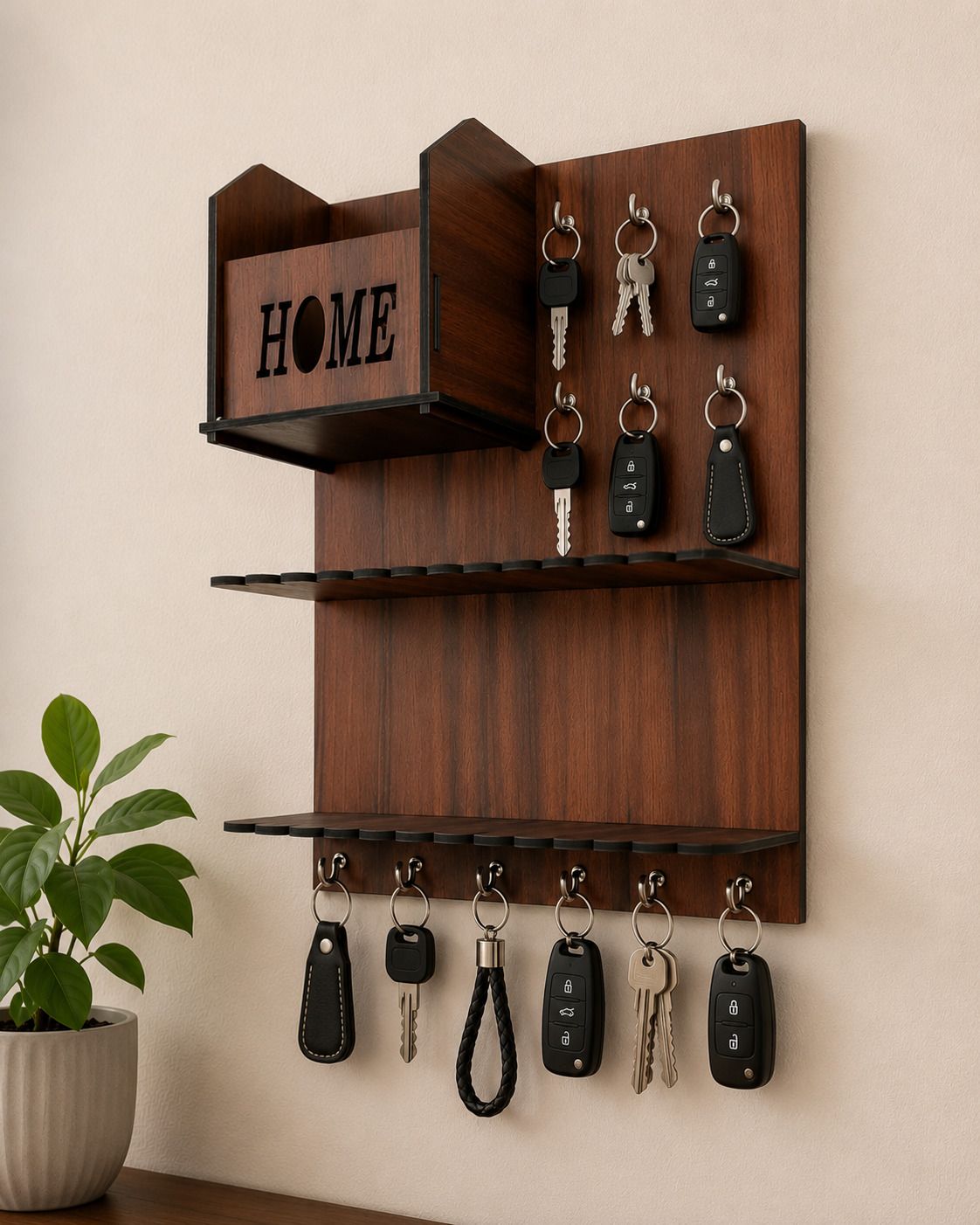 Premium Wooden key holder Wood Key Holder-image-22