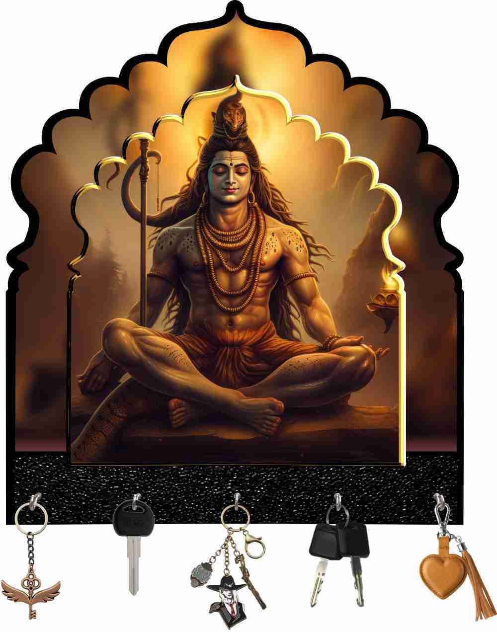 Shiva Premium Wooden Key holder Wood Key Holder-image-17