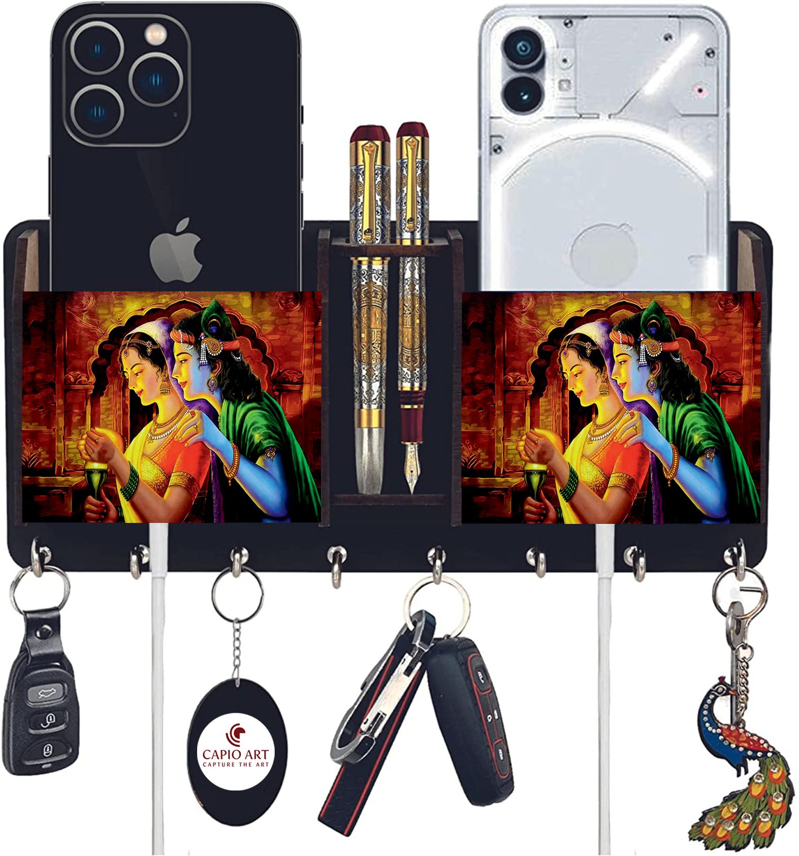 DESIGNER KEY HOLDER Wood Key Holder-image-16