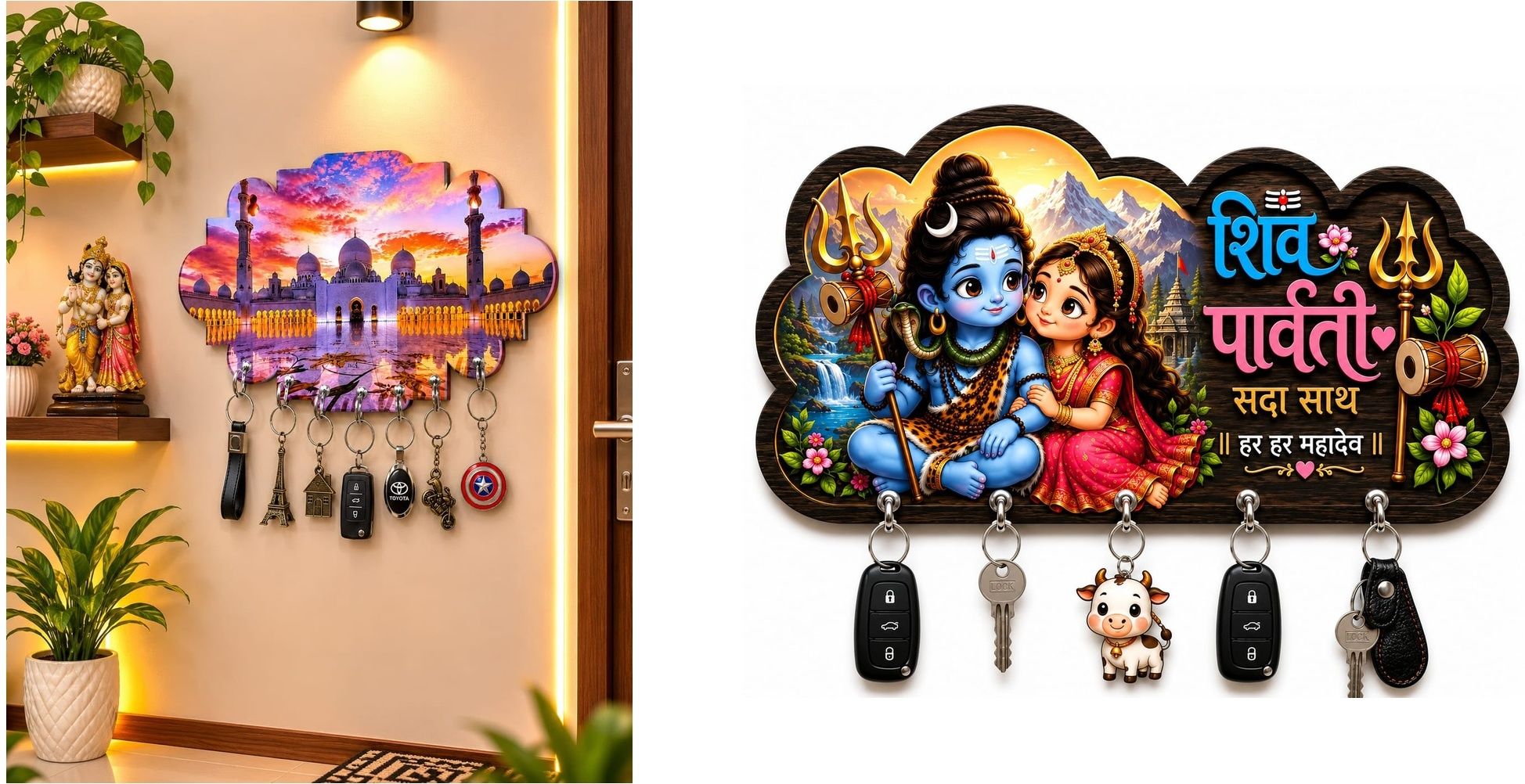 bhavya Wood Key Holder-picture-22