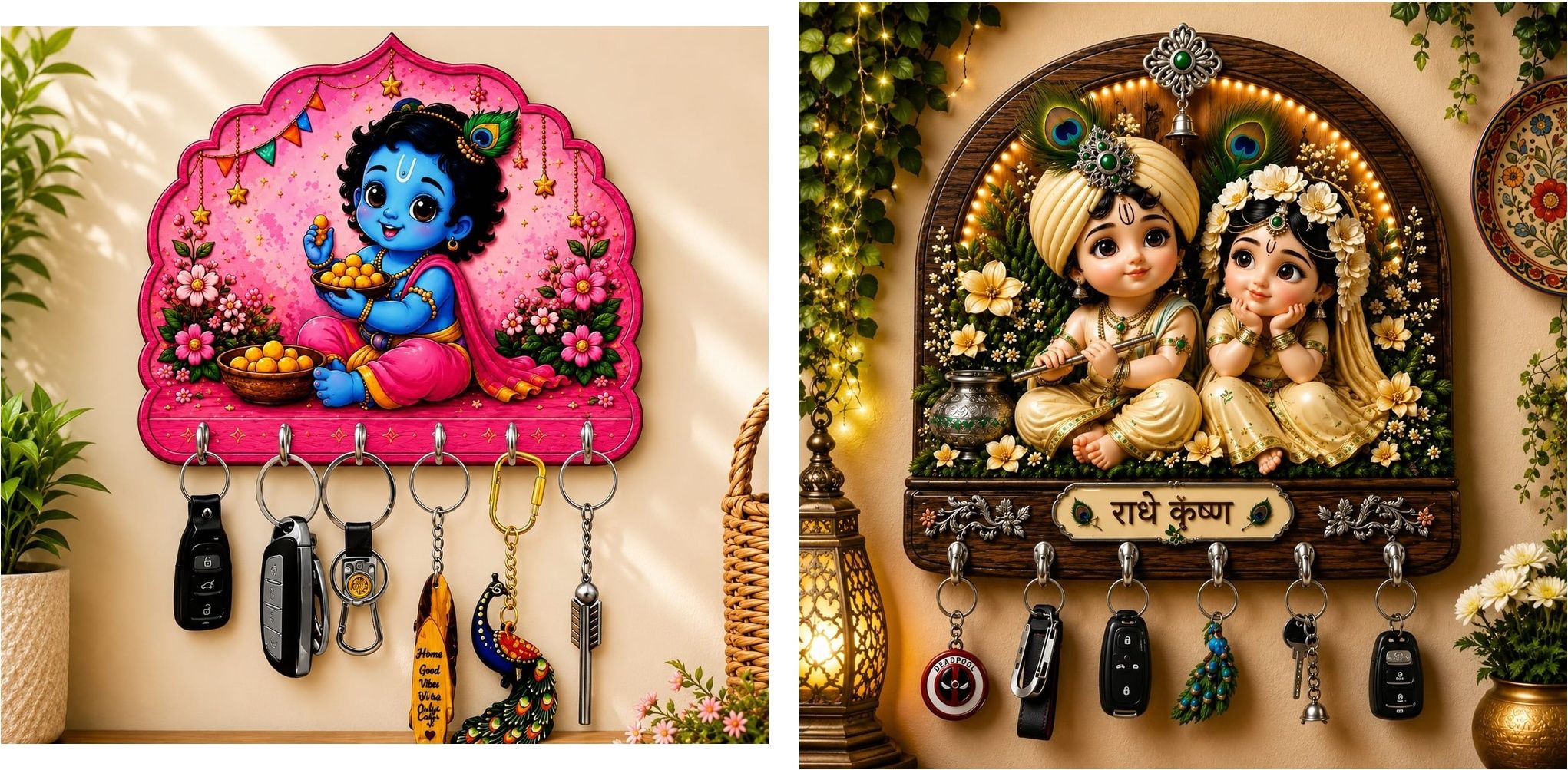 bhavya Wood Key Holder-picture-19
