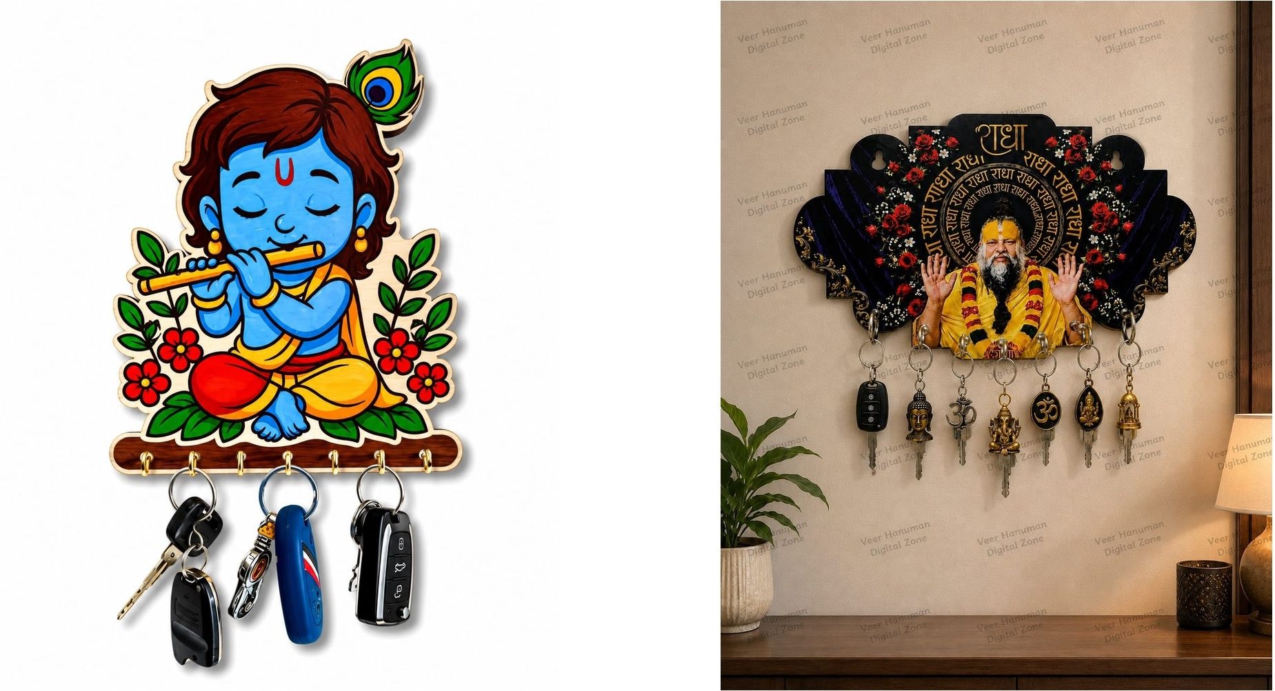 bhavya Wood Key Holder-picture-21