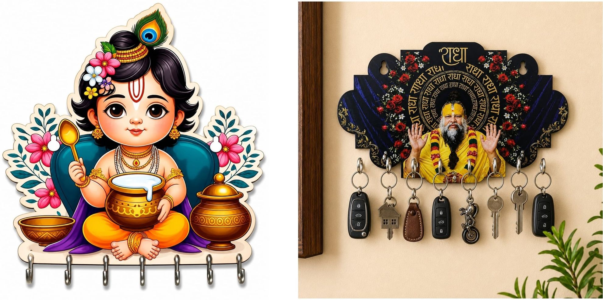 bhavya Wood Key Holder-picture-26