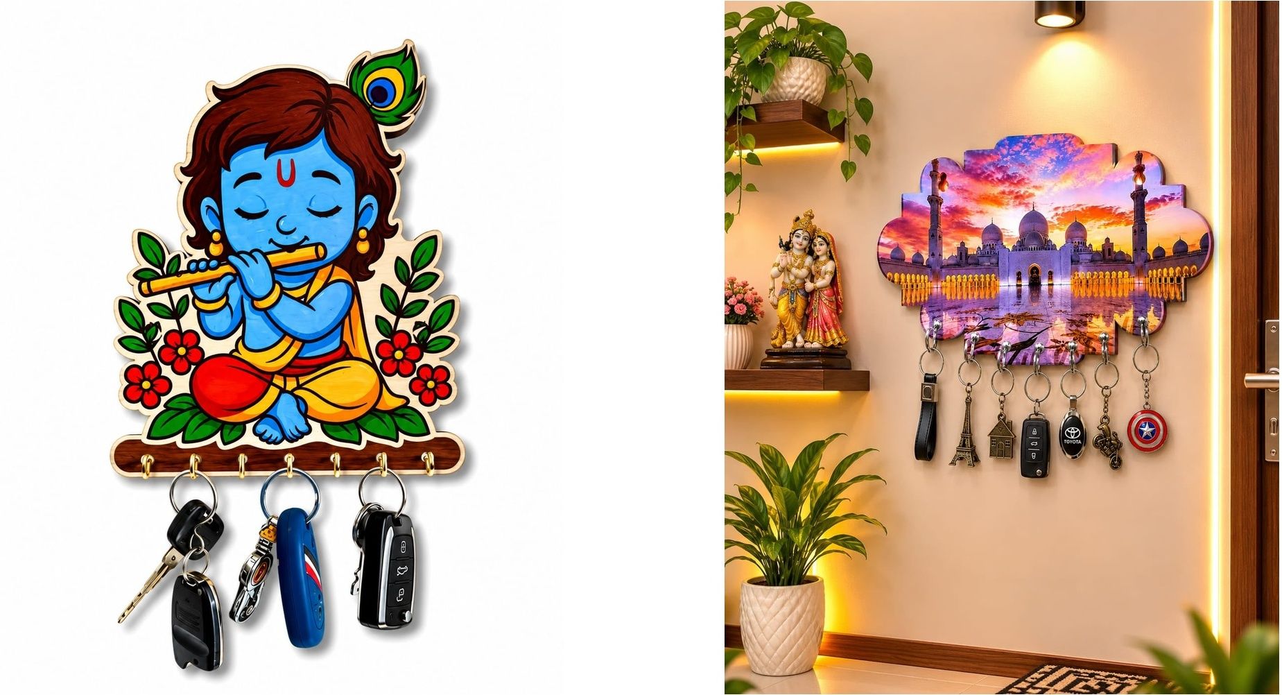bhavya Wood Key Holder-picture-31