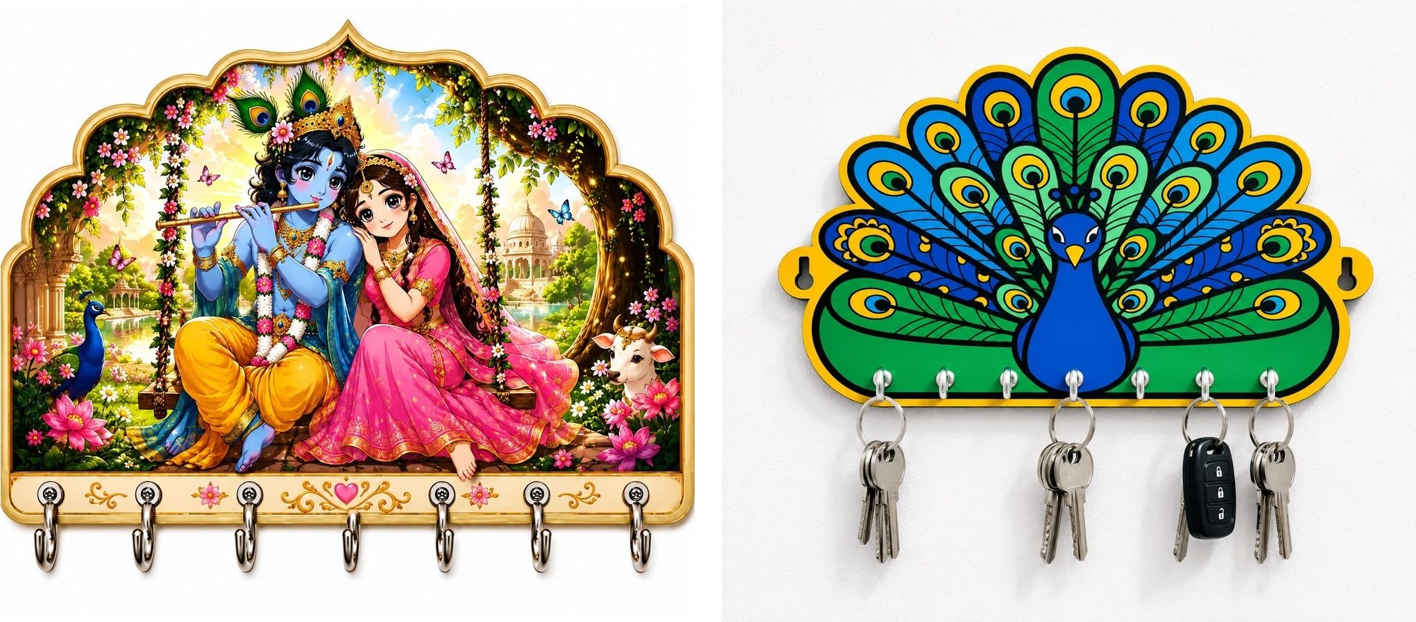 bhavya Wood Key Holder-picture-34