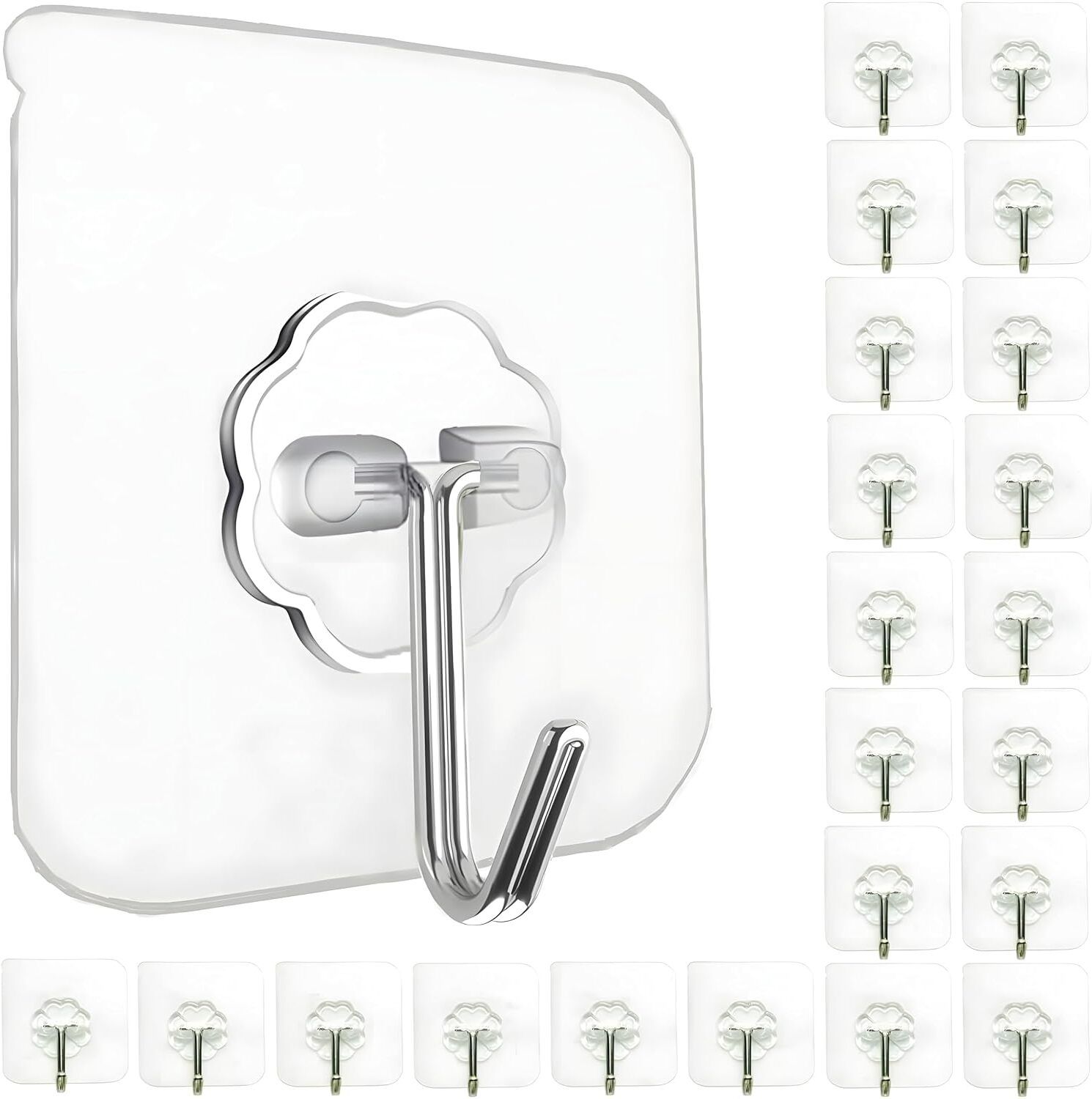 Chrome Shower Rod Hook-image-21